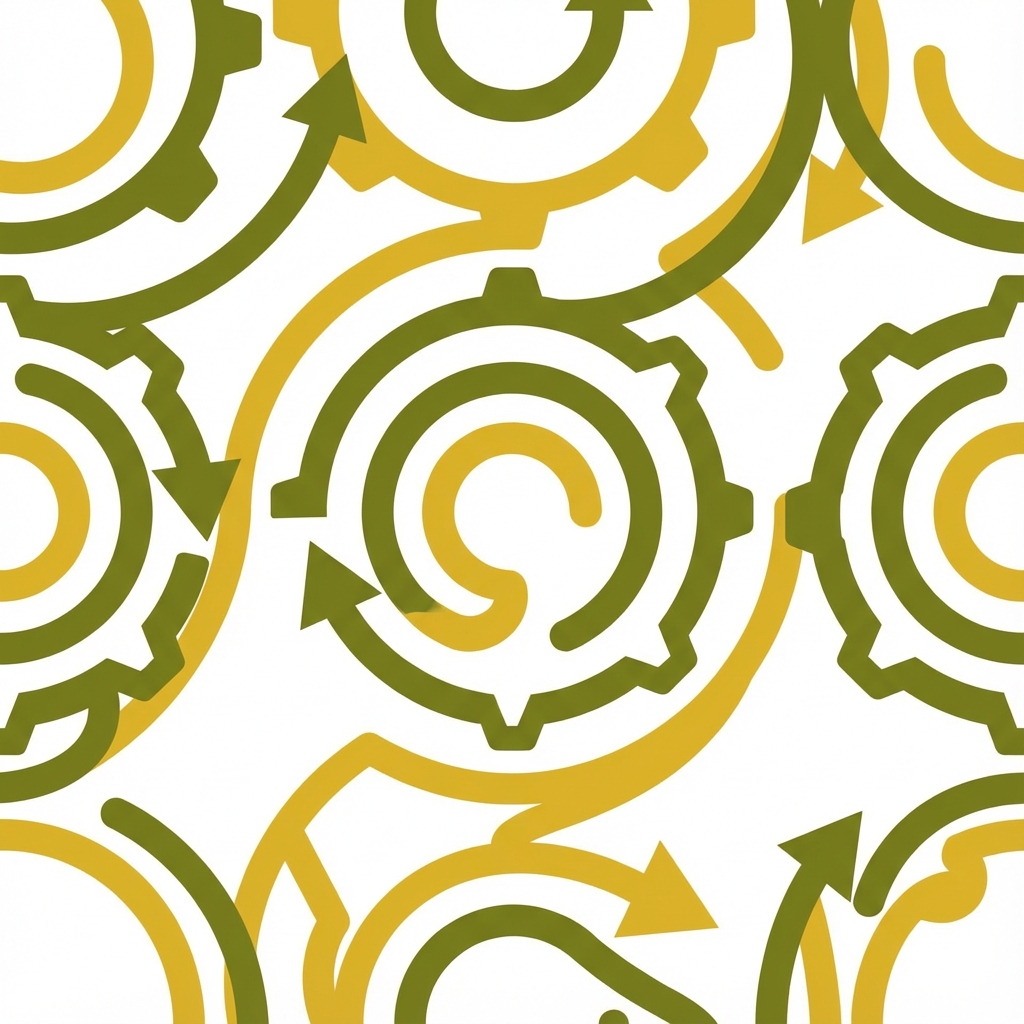 Subscription Economy Abstract Visualization